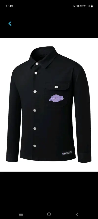 Chaqueta negra NBA con logo - miniatura 4
