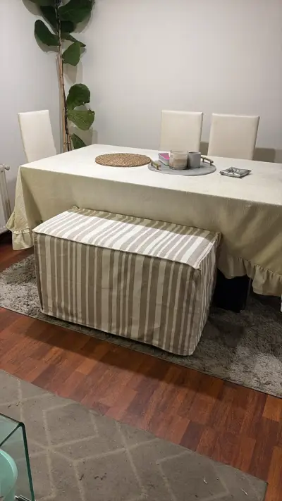 Alfombra tejida gris - miniatura 3