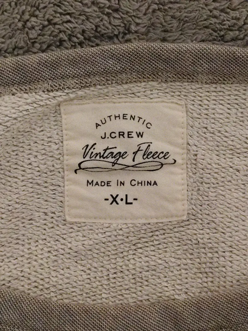 Suéter gris de algodón XL - 3