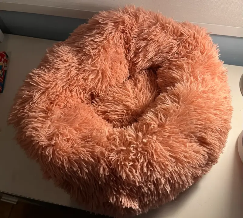 Cama felpa antiestrés mascota 50 cms - 2