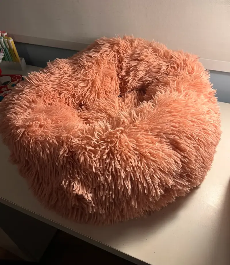 Cama felpa antiestrés mascota 50 cms - 3