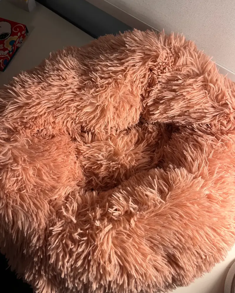 Cama felpa antiestrés mascota 50 cms - 4