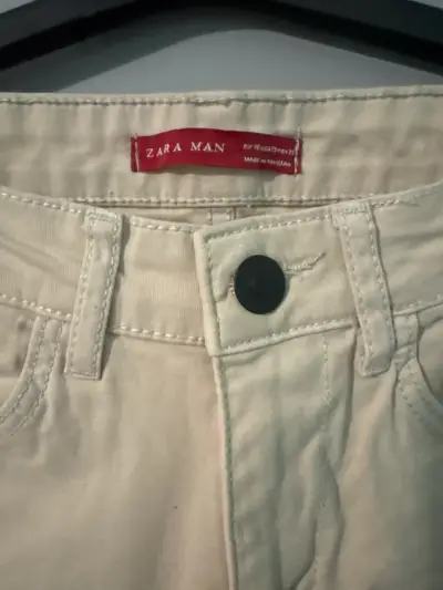 Pantalones beige Zara Hombre - miniatura 2