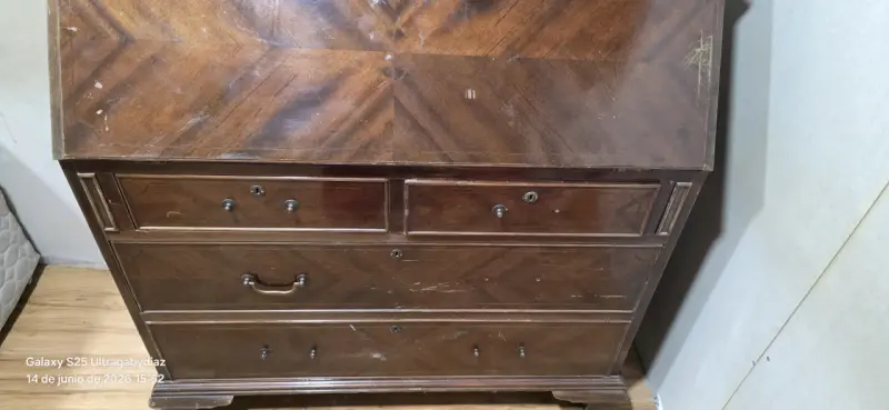Cómoda de madera vintage - 1