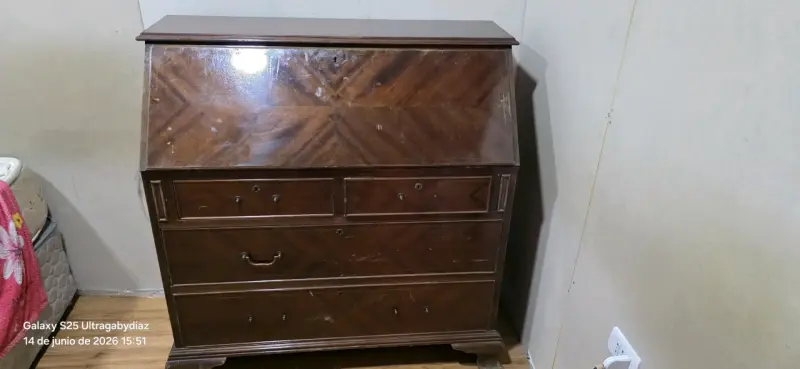 Cómoda de madera vintage - 4