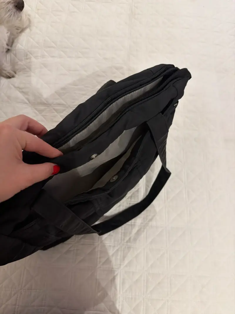 Bolso negro Totto grande - 4
