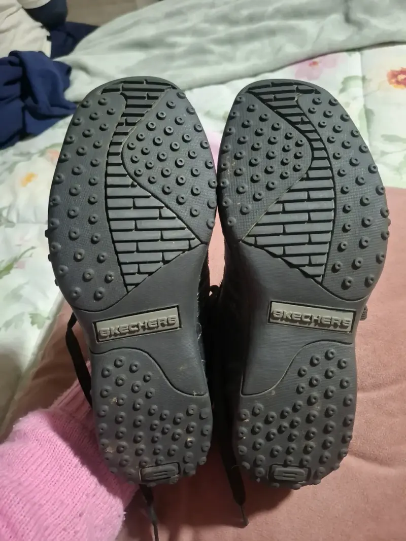 Zapatillas negras Skechers - 3