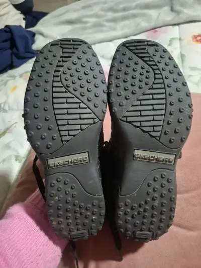 Zapatillas negras Skechers - miniatura 3