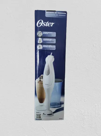 Batidora de mano Oster blanca - 2