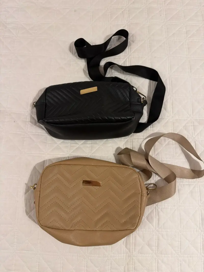 Set de bananos negro y beige