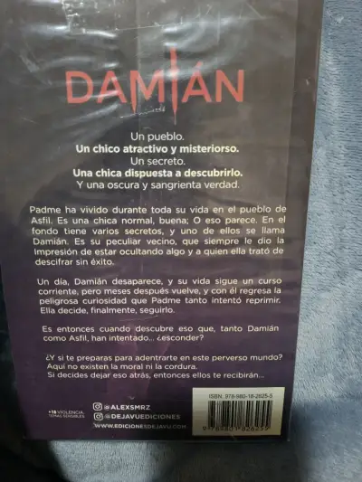 Libro Damián de Alex Mirez - miniatura 2