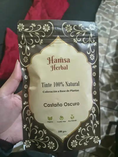 Tinte herbal castaño oscuro - miniatura 1