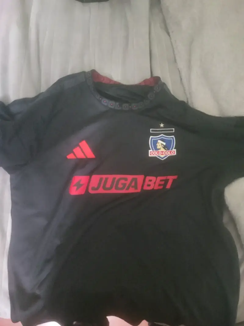 Camiseta nueva oficial negra Colo-Colo manga larga - 3