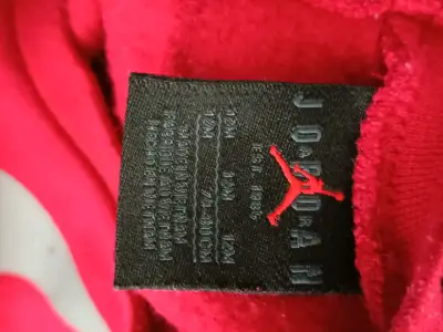 Polerón rojo Jordan bebe - miniatura 2