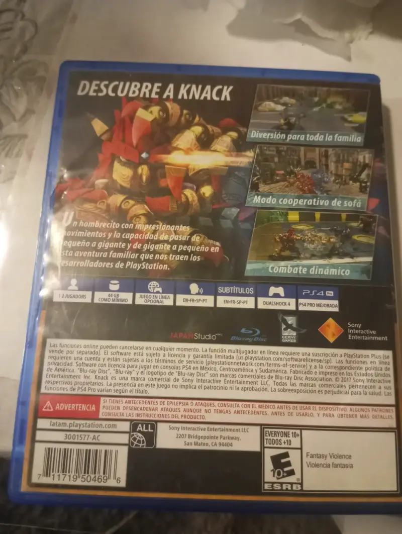 Knack 2 PS4 (Físico LATAM) - Excelente Estado - 2