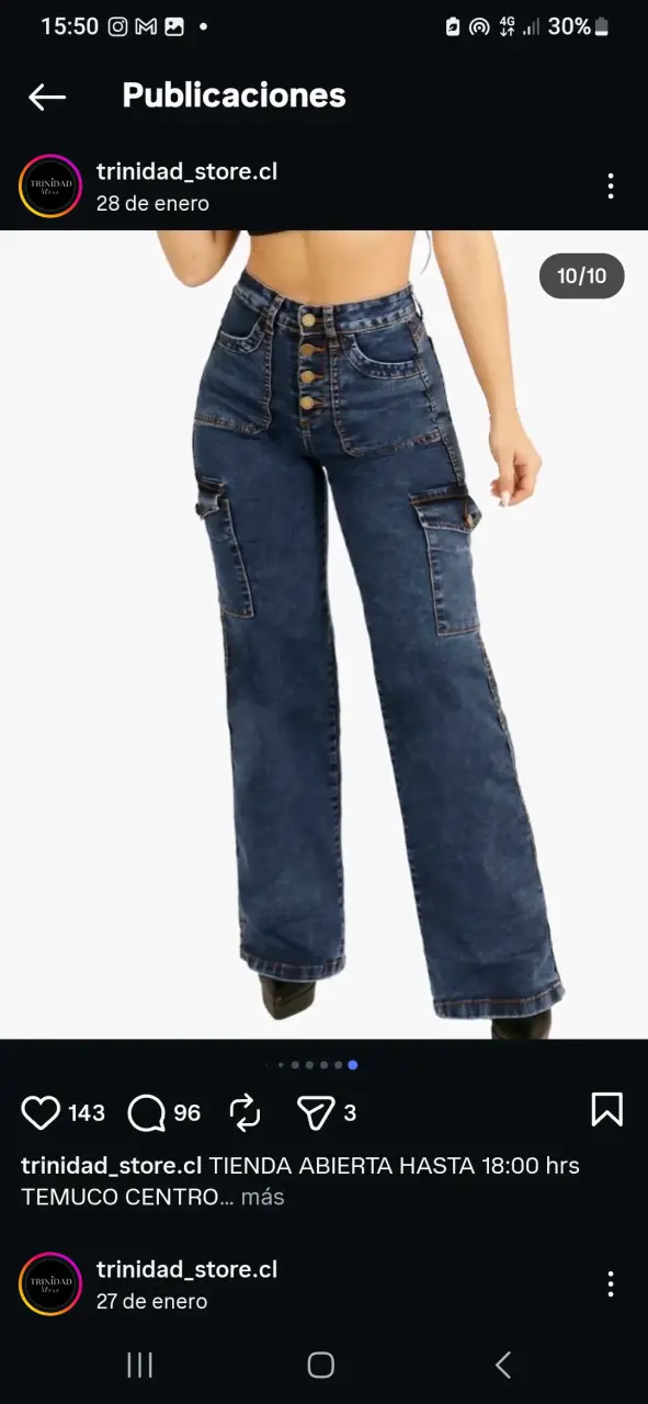 Jeans cargo