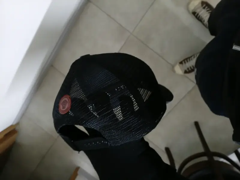 Gorra negra Versace - 2