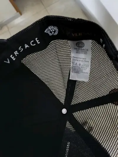 Gorra negra Versace - miniatura 4