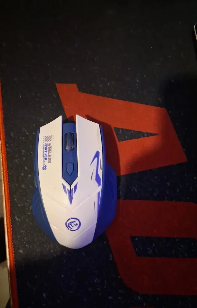 Mouse Inalámbrico Recargable + Teclado LED RGB - 2