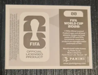 Lámina 00 Panini Fifa World Cup 2026 - miniatura 2