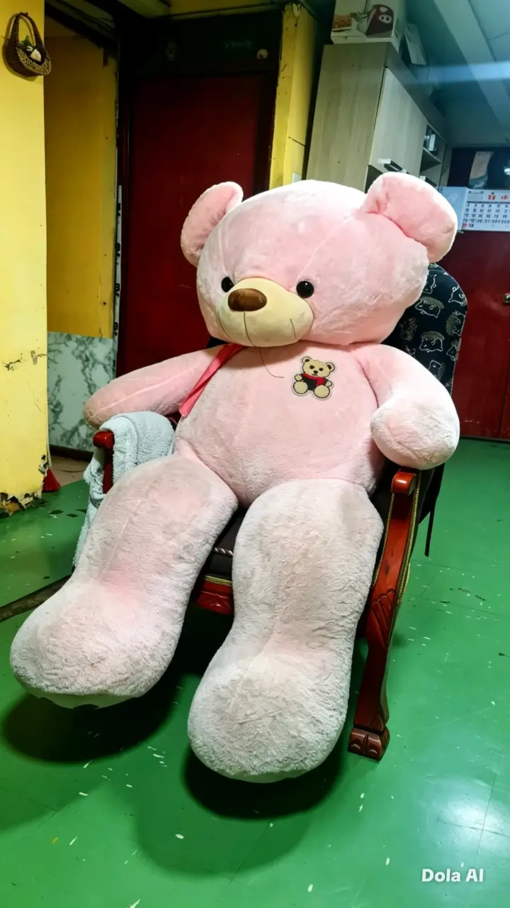 Peluche gigante rosado