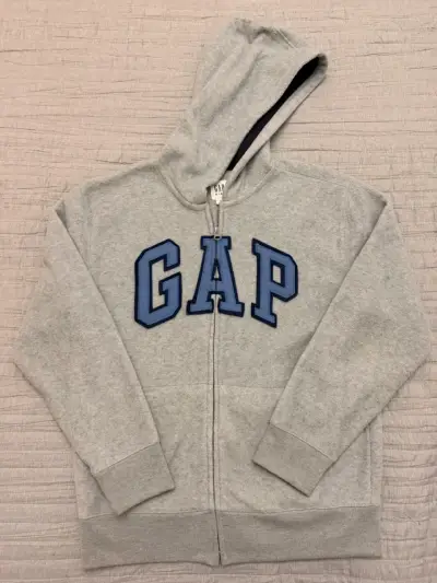 Polerón gris con capucha GAP - miniatura 1