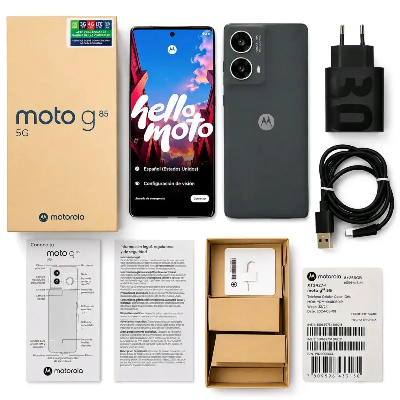 Moto G85 5G negro nuevo