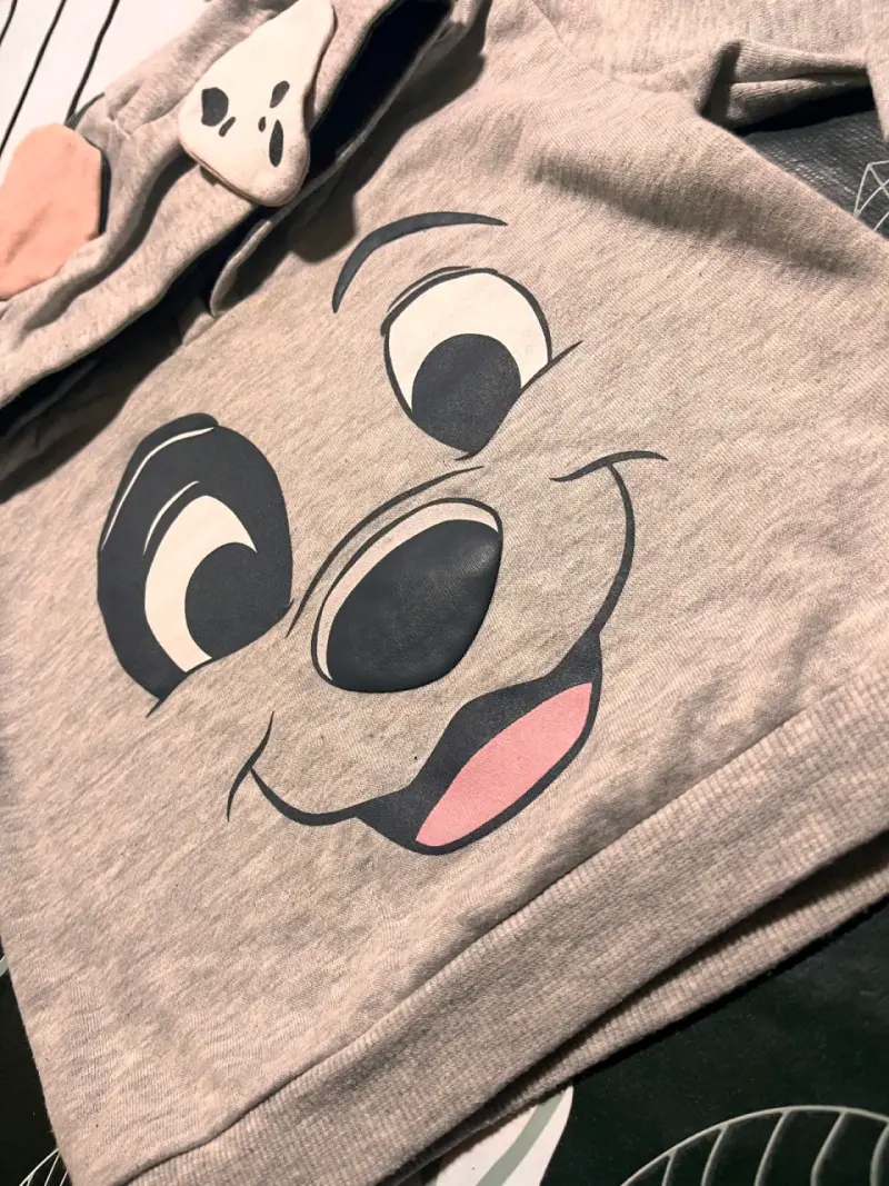 Suéter gris con diseño divertido 24M - 1