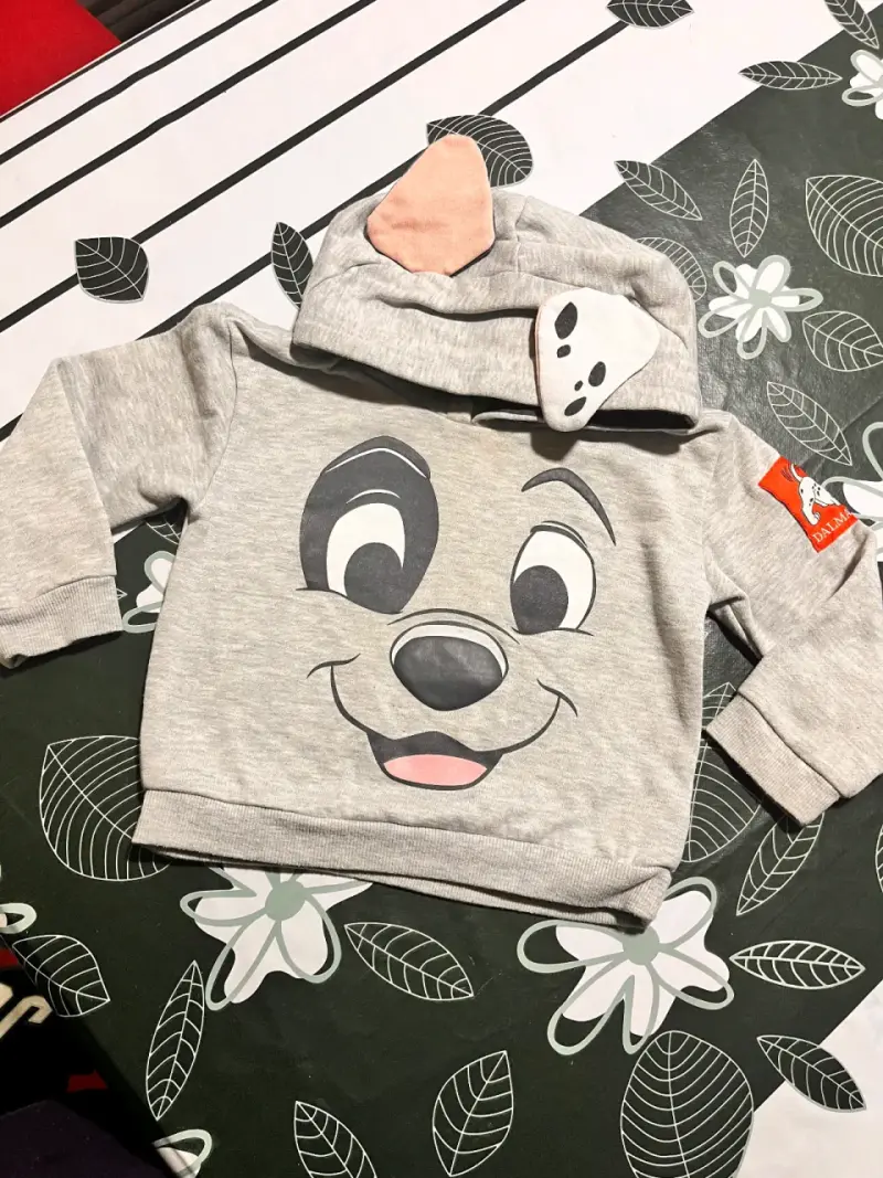 Suéter gris con diseño divertido 24M - 2