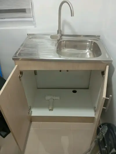 Lavaplatos con mueble de cocina - miniatura 1