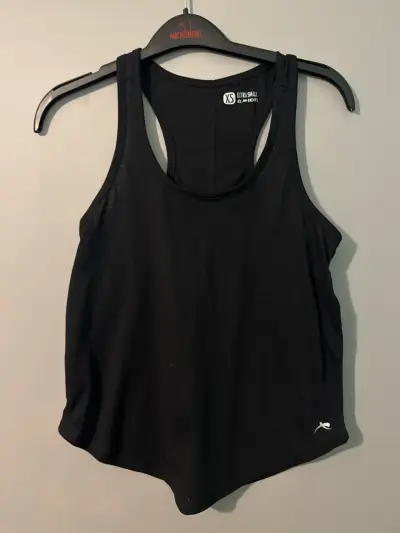 Camiseta deportiva negra XS - miniatura 1