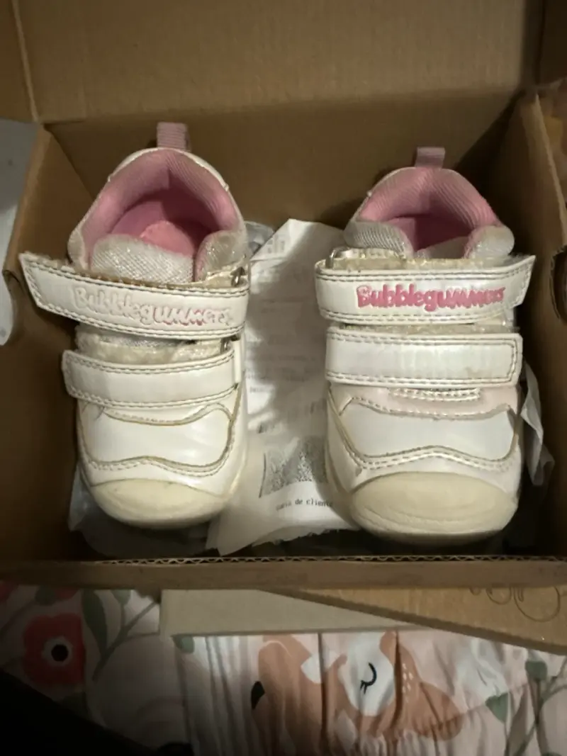 Zapatillas Bubblegummers blancas Talla 19 - 1