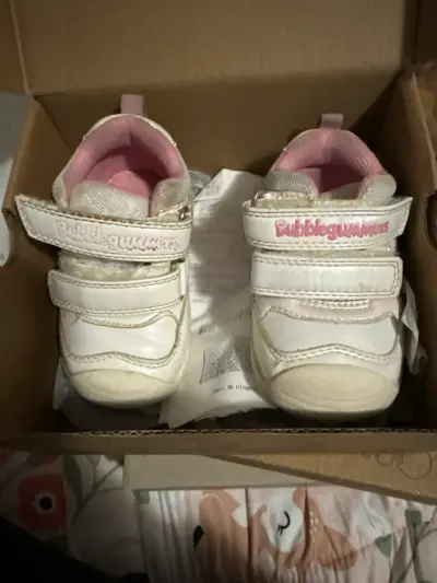 Zapatillas Bubblegummers blancas Talla 19 - miniatura 1