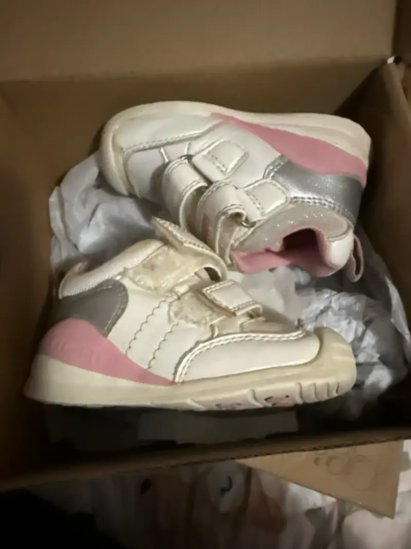 Zapatillas Bubblegummers blancas Talla 19 - 2