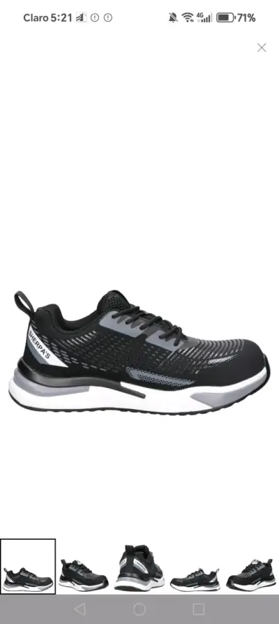 Zapatillas de seguridad n,°39 - miniatura 2