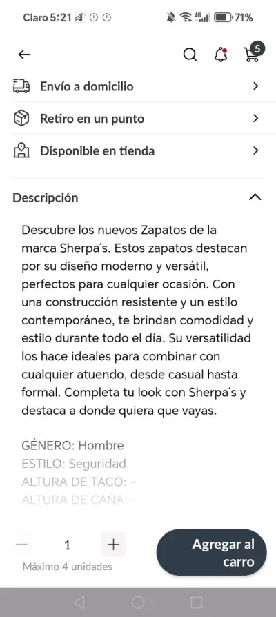 Zapatillas de seguridad n,°39 - miniatura 4
