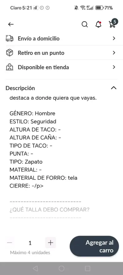 Zapatillas de seguridad n,°39 - miniatura 5