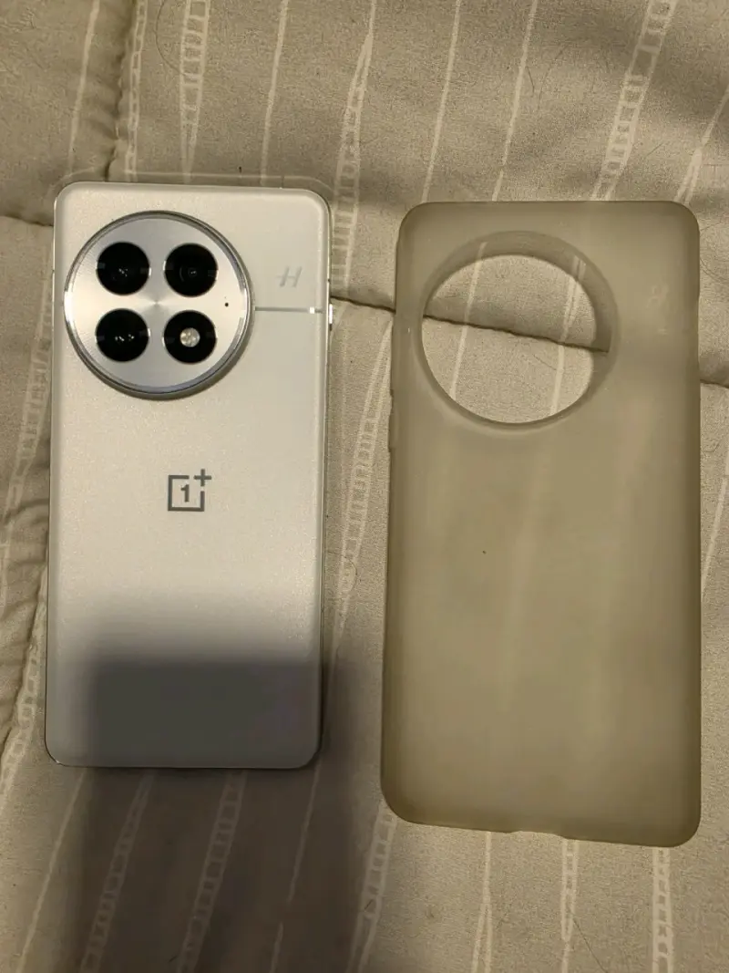 Smartphone OnePlus 13 con funda - 1