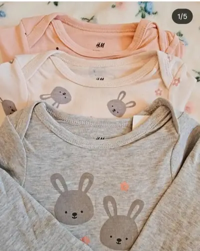 Conjunto de bodys para bebé - miniatura 3