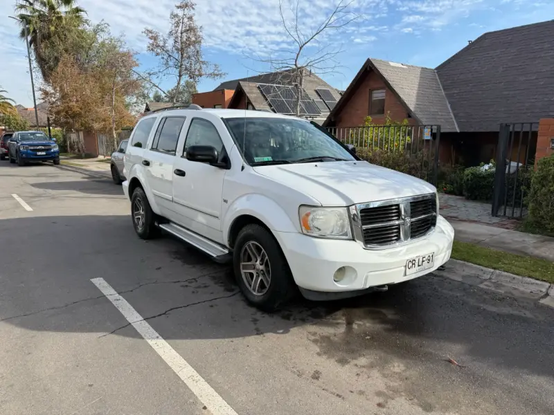 Dodge Durango blanca. Full Cuero - 2
