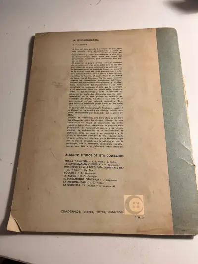 Libro La Fenomenología de J.F. Lyotard - miniatura 3
