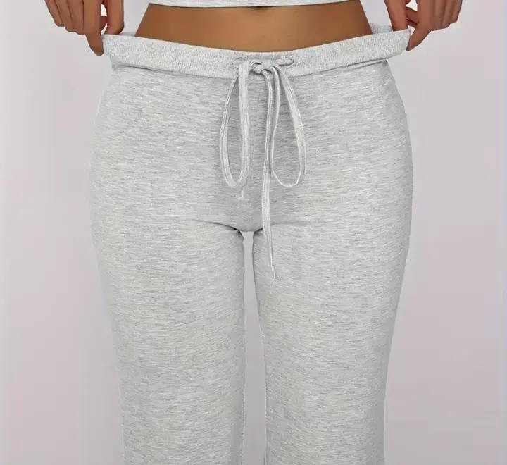Pantalones deportivos gris claro - 3