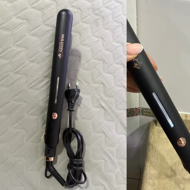 Plancha de pelo Holstein negra