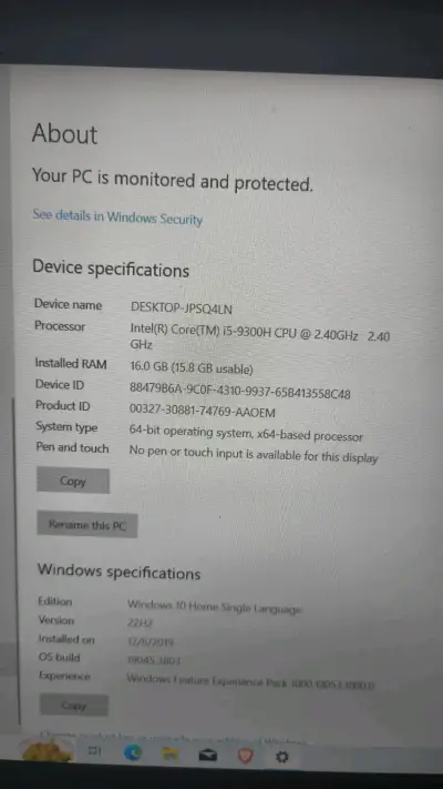 Laptop Acer Nitro 5 usado - miniatura 5