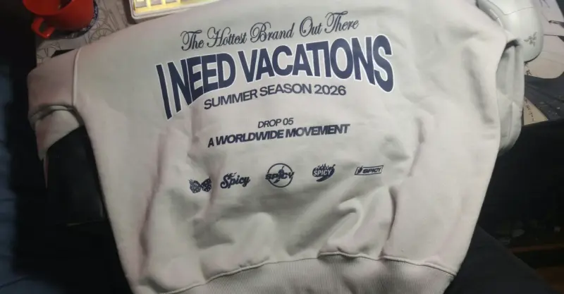 Polerón Oversize SPICY "VACATIONS HOODIE" - 5