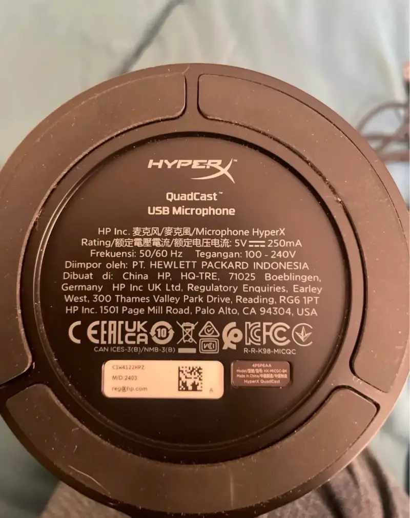 Micrófono HyperX QuadCast - 3