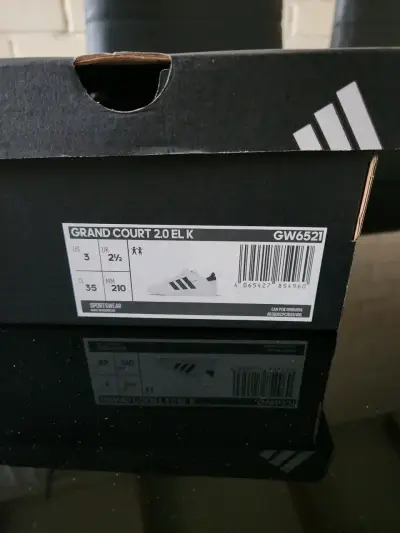 Zapatillas blancas con tiras Adidas - miniatura 4