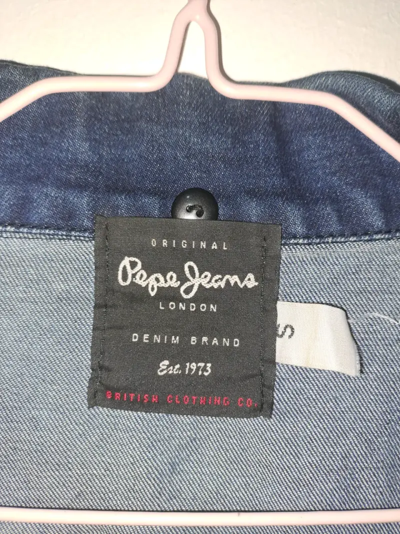 Chaqueta mezclilla talla S - 2