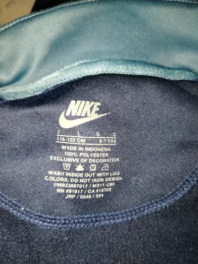Buzo completo infantil Nike azul - miniatura 1