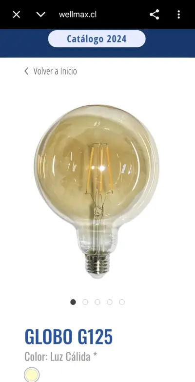 Ampolleta LED 8W Luz Cálida - miniatura 2
